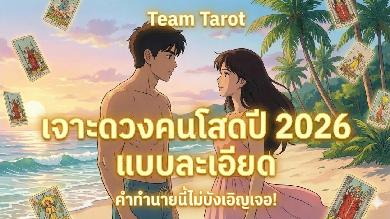 เจาะลึกดวงคนโสด 2026 🥳❤️ (เฉพาะคนที่พบ!) Pick A Card ดวงความรักคนโสดจะเป็นยังไง!
