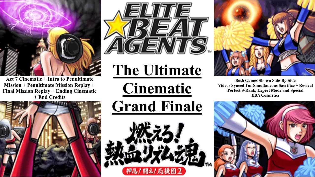 Elite Beat Agents × Osu! Tatakae! Ouendan 2 - Cinematic Ultimate Grand Finale (Perfect S-Rank)