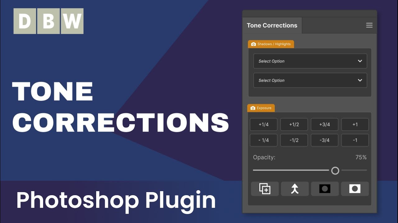 Tone Corrections Photoshop Plugin