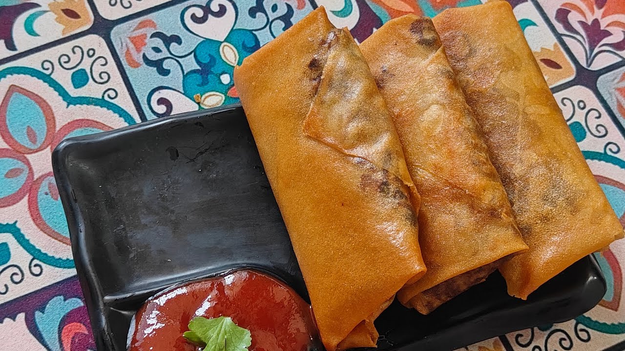 Easy Homemade Chicken Spring Rolls| Step-by-Step Recipe| Ossy kitchen #food #youtube #new #easycook