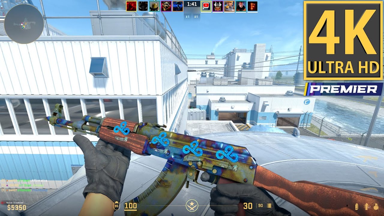Counter Strike 2 Gameplay 4K (No Commentary) Ranked Premier #122
