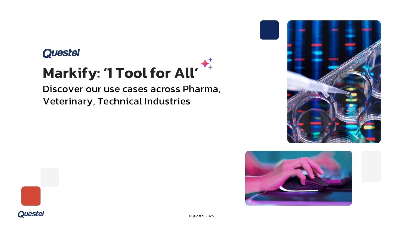 Markify 'One tool for all' – Discover our use cases across Pharma, Veterinary, Technical domains