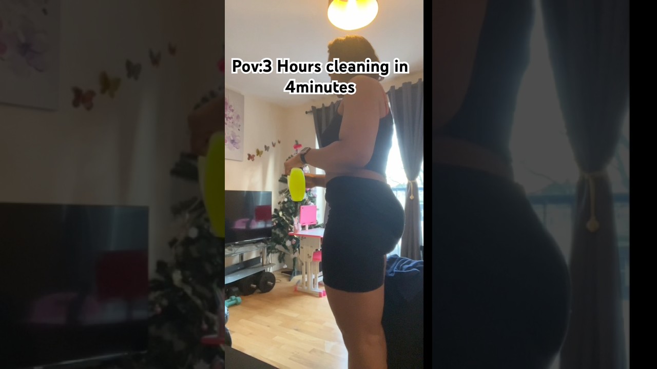 Clean with me.