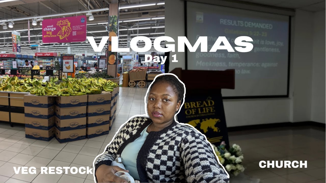 Vlogmas Ep1| Cleaning, Park Days, Church & Unwinding