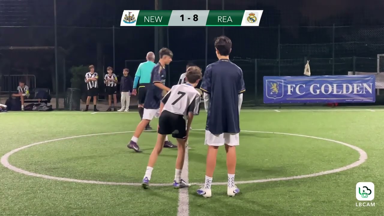 U14, NEWCASTLE - REAL MADRID 📹 highlights