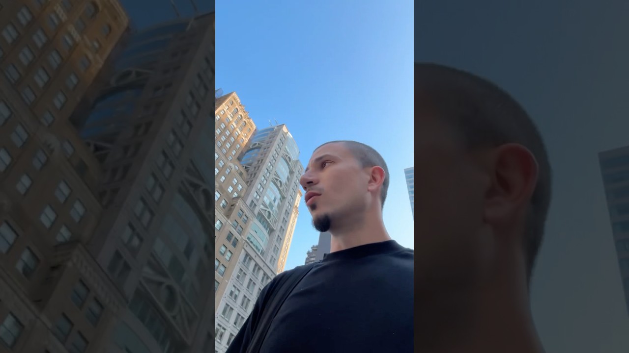 Behind the scenes of #InTheSafe running around these NY streets. #rapper #director #filmmaker