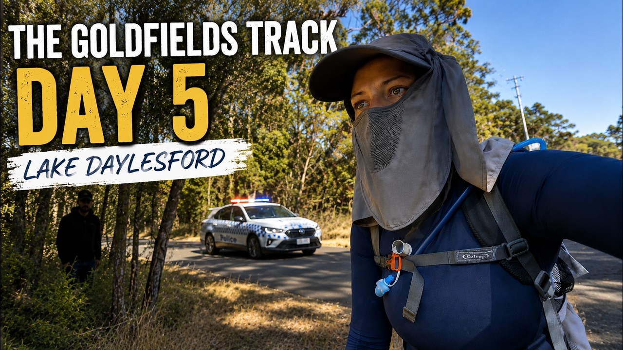 My CREEPIEST Experience While Hiking - Hepburn Springs to Daylesford | The Goldfields Track
