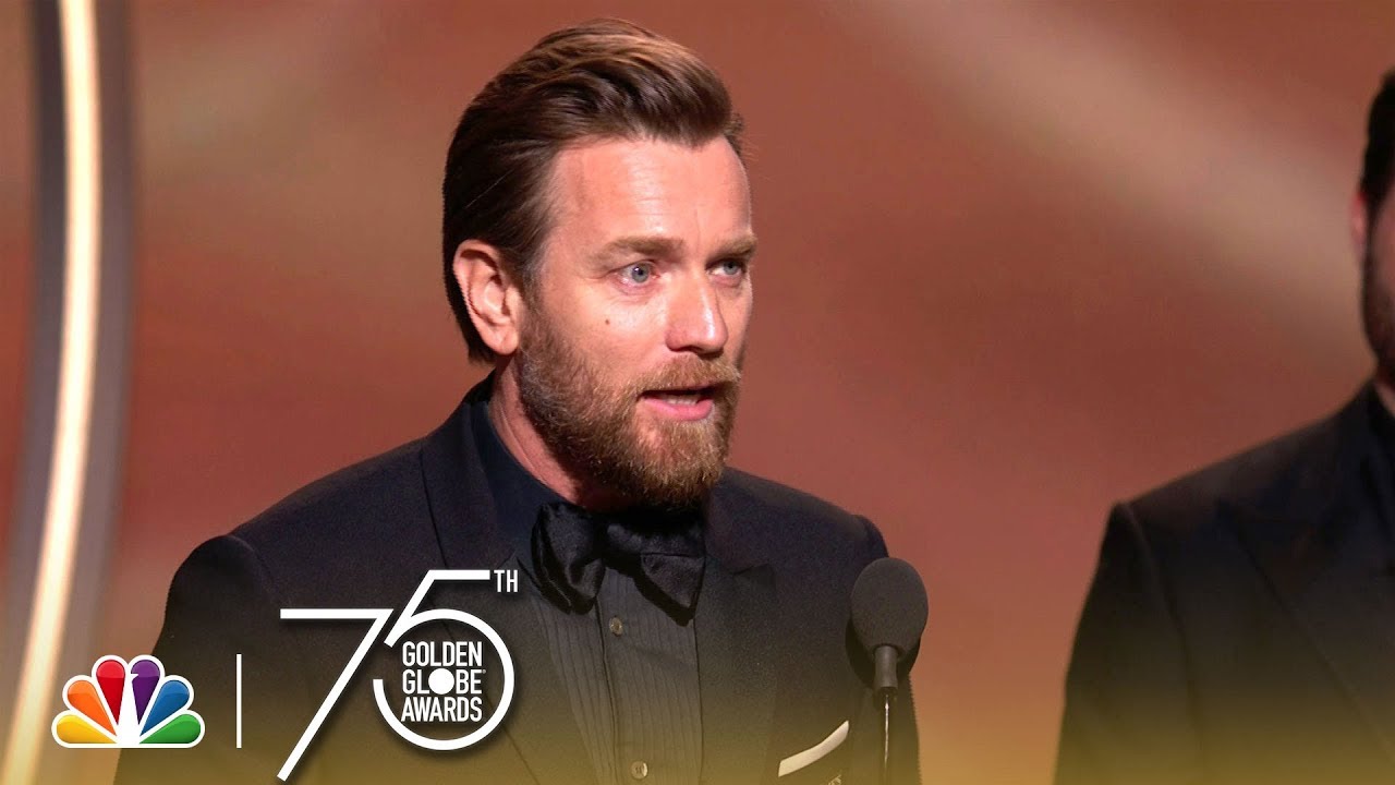 Ewan McGregor Wins Best Actor in a Limited Series at the 2018 Golden Globes
