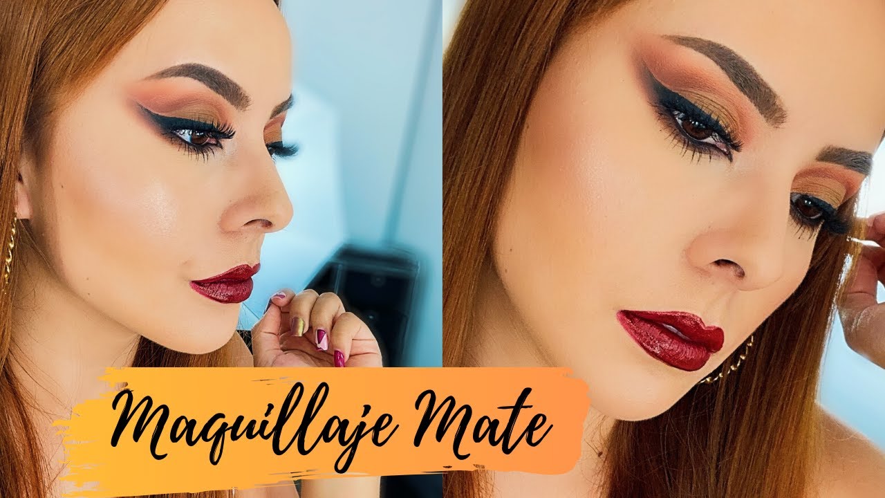MAQUILLAJE MATE EN TONOS TIERRA |Karomakeup|