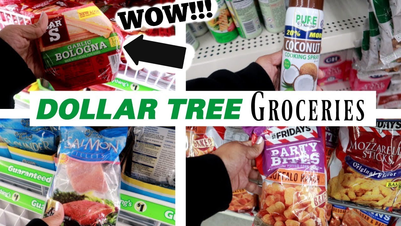DOLLAR TREE GROCERY SHOPPING!!! WHAT YOU CAN GET FOR $1.00