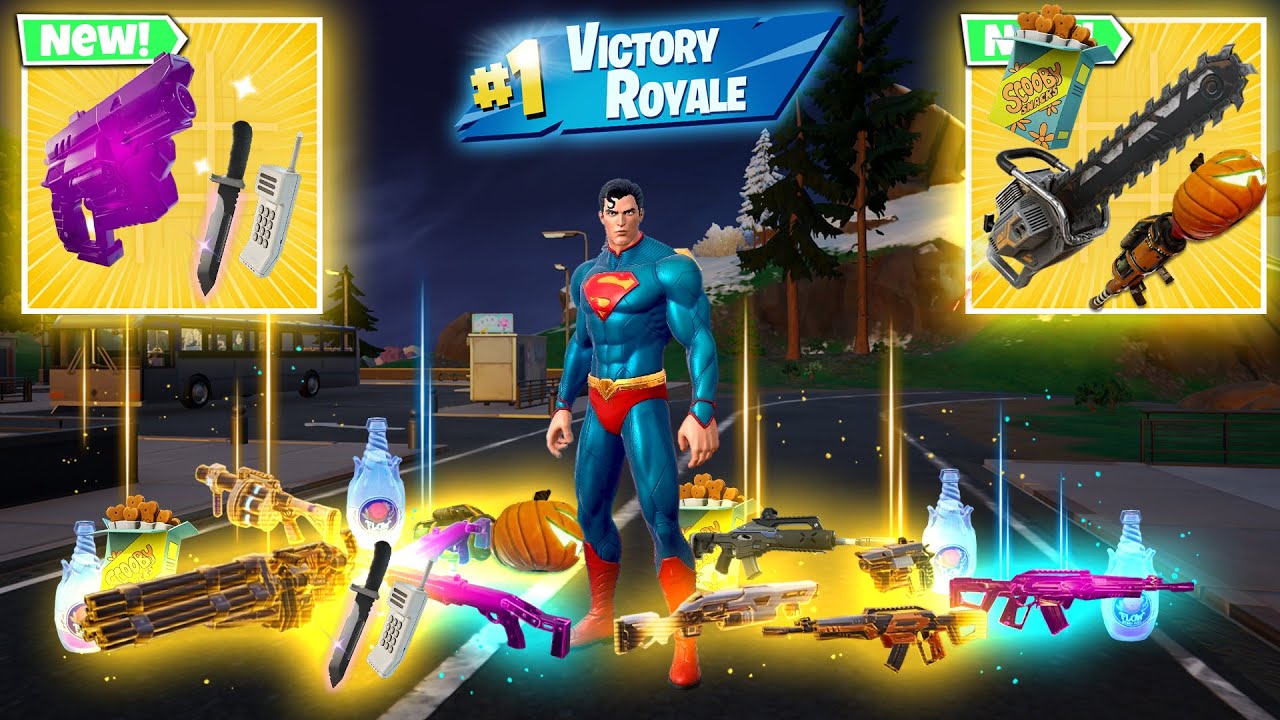 SUPERMAN + LAST CALL MYTHIC vs NEW MEDALLIONS & MYTHICS CHALLENGE (NEW! FORTNITE CHAPTER 6 SEASON 4)