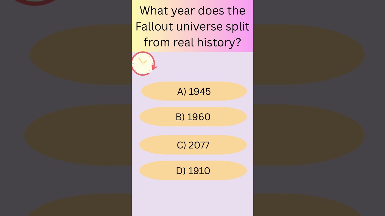 Fallout TV Series Quiz 🤯  How Well Do You Know Fallout 