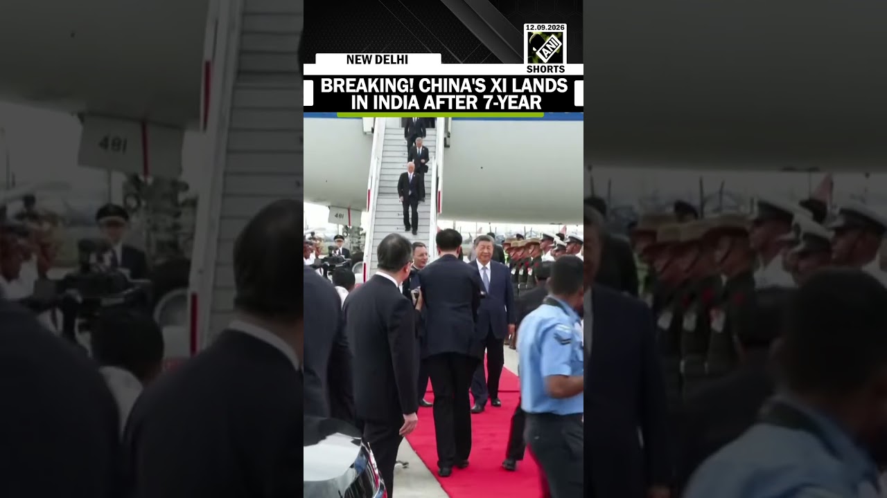BREAKING NEWS: Chinese Premier Xi Jinping lands in India after 7 years for BRICS Summit in New Delhi