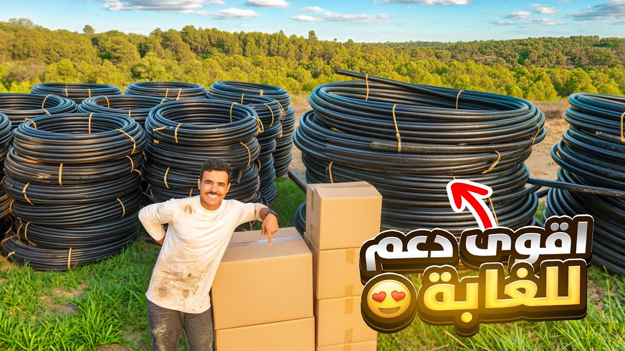 جاني اقوى دعم للغابة من شركة كبيرة | ماراح تصدق تكلفة المواد 😱💸
