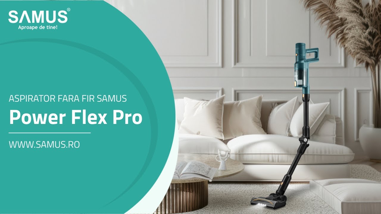 Aspirator vertical fara fir 2 in 1 Samus Power Flex Pro