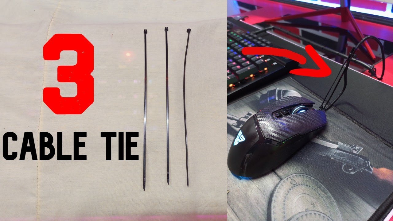 How to make very cheap D.I.Y mouse bungee