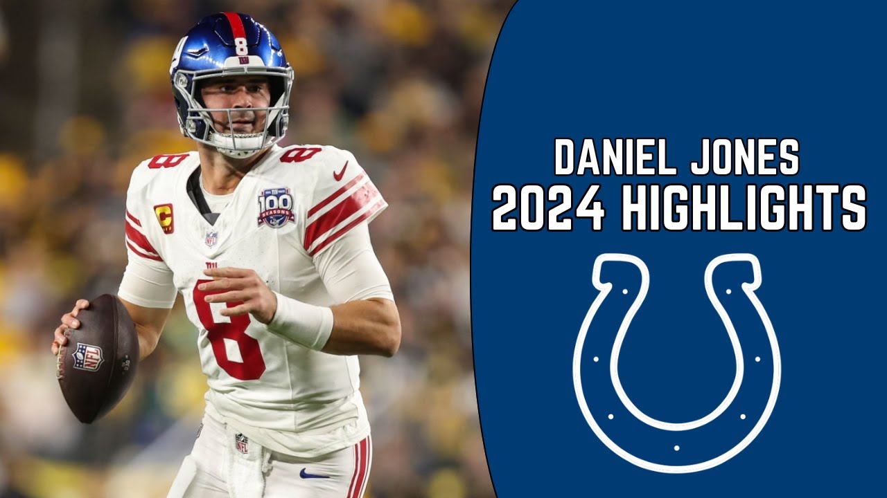 Daniel Jones Highlights 🔥 | Welcome to the Colts