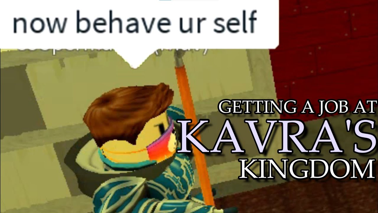 GETTING A JOB AT KAVRA'S KINGDOM | The Kavra's Kingdom Staff Experience on Roblox