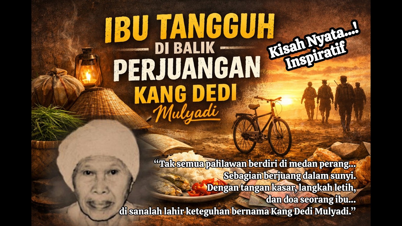 Kisah Nyata KDM‼️ Ibu Tangguh Dibalik Perjuangan Kang Dedi Mulyadi. @NgajalinCarita