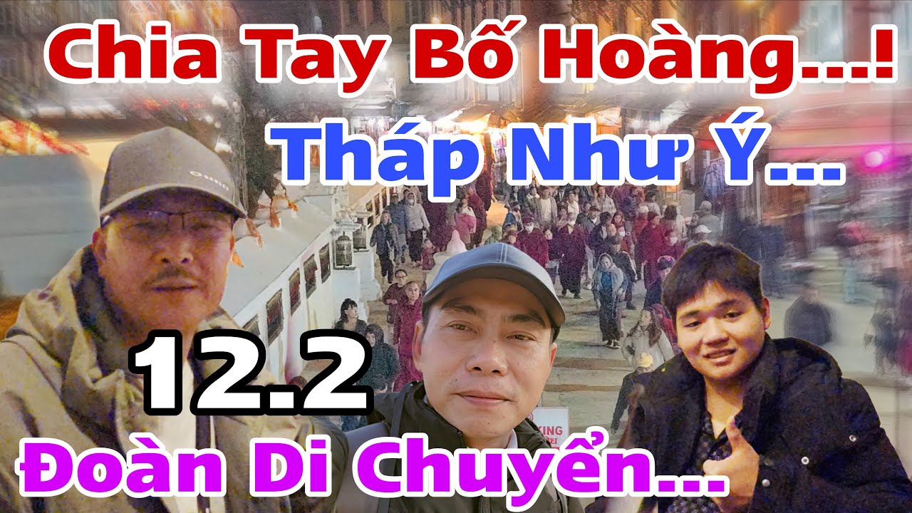 Cảnh Sát Cấm Đoàn Ở Lại Đền Hindu... Chia Tay Bố Tiến Hoàng Về Canada