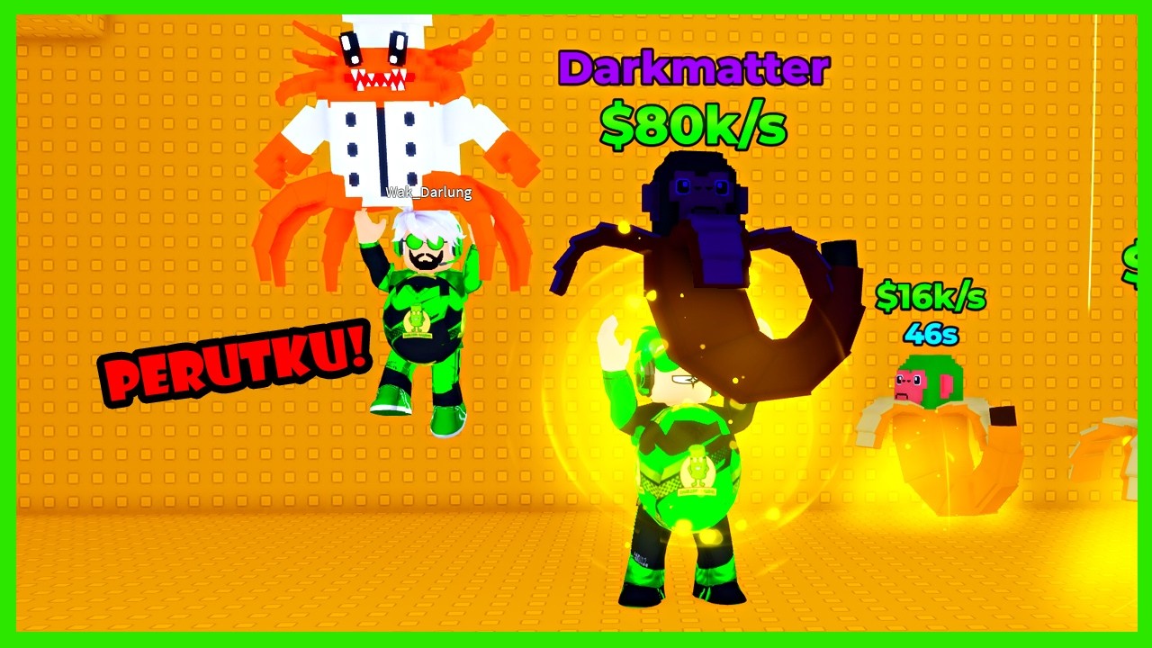 Darlung & Wak Darlung Naikin Berat Badan Hingga Jadi Gendut Demi Bisa Ambil Brainrot Mahal Di Roblox