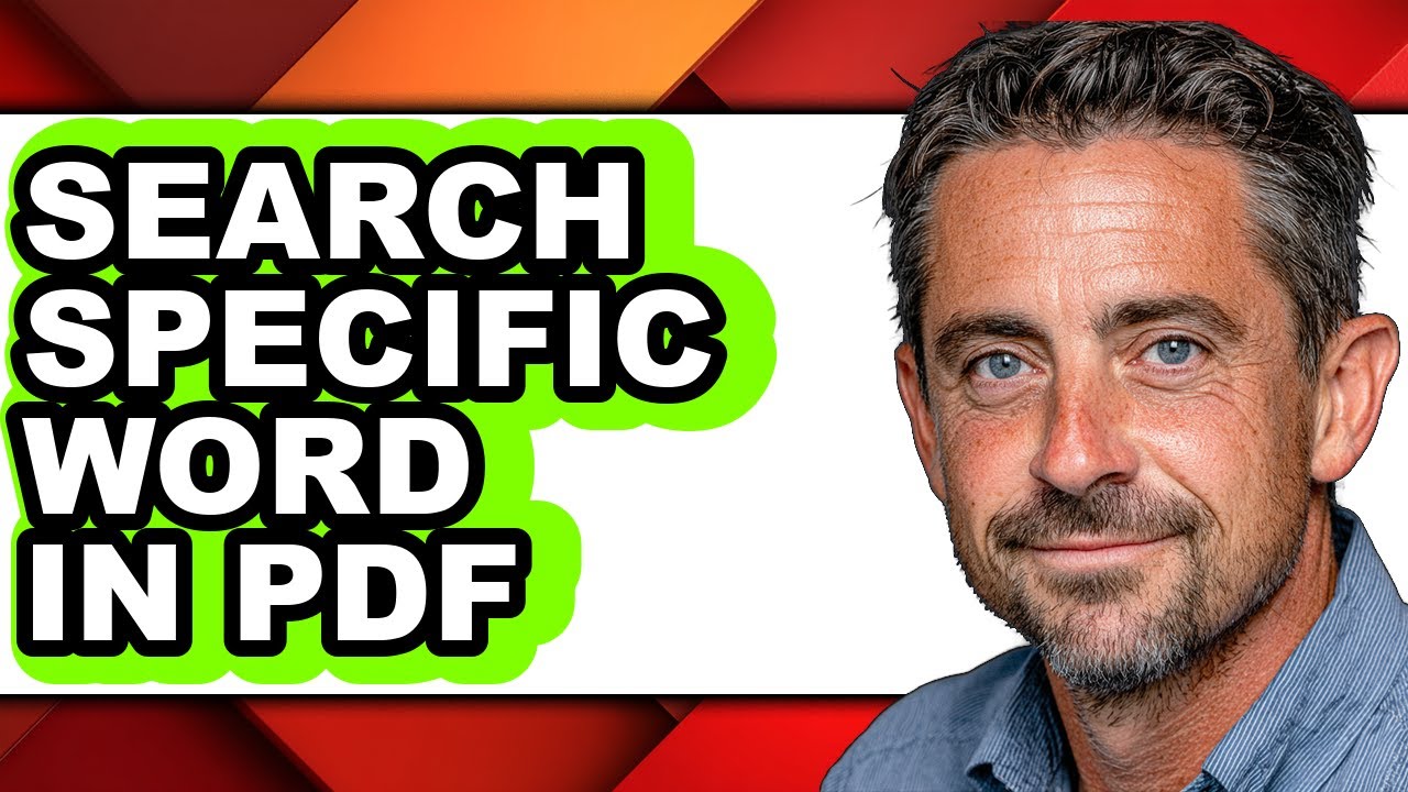 How to Search Specific Word in Pdf (updated)