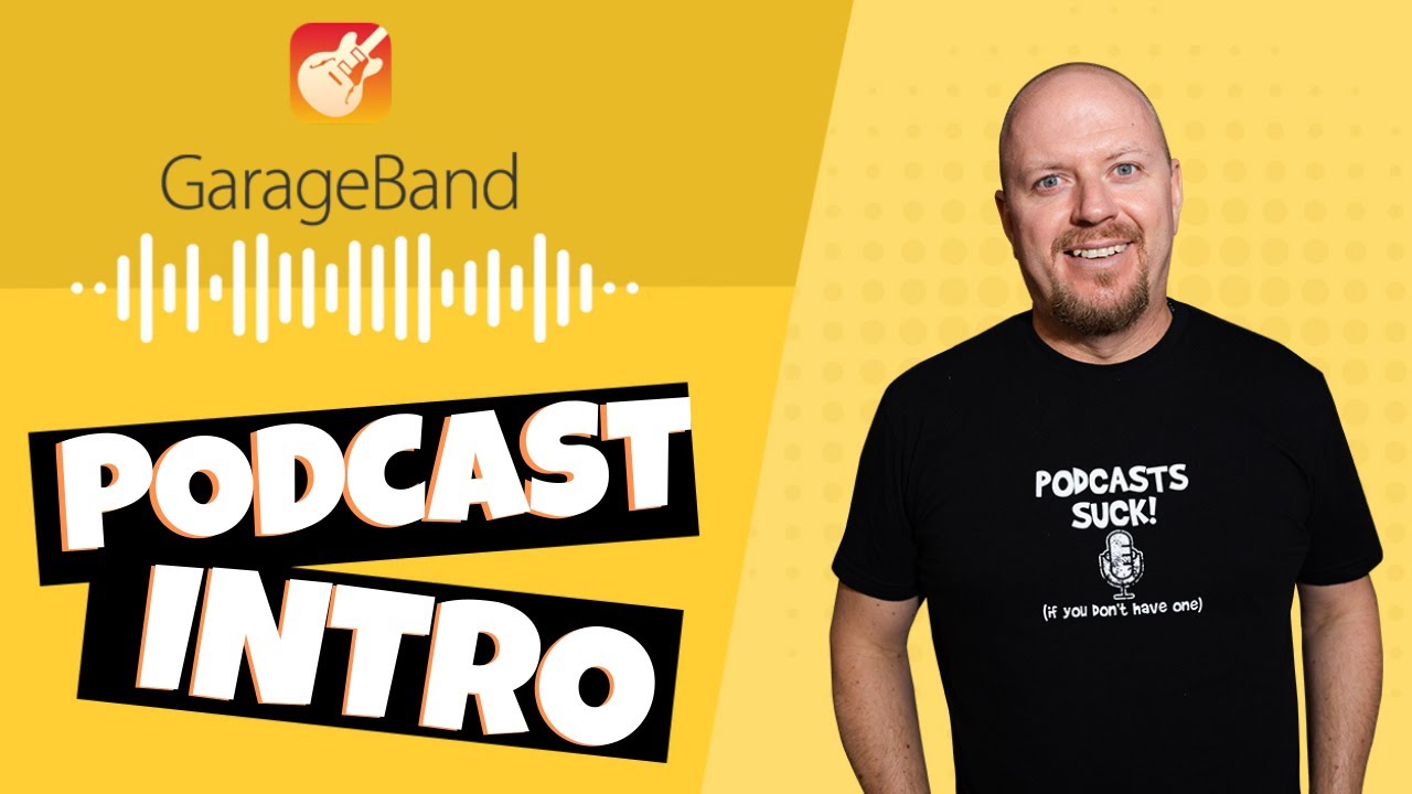 Создайте вступление к подкасту с помощью GarageBand