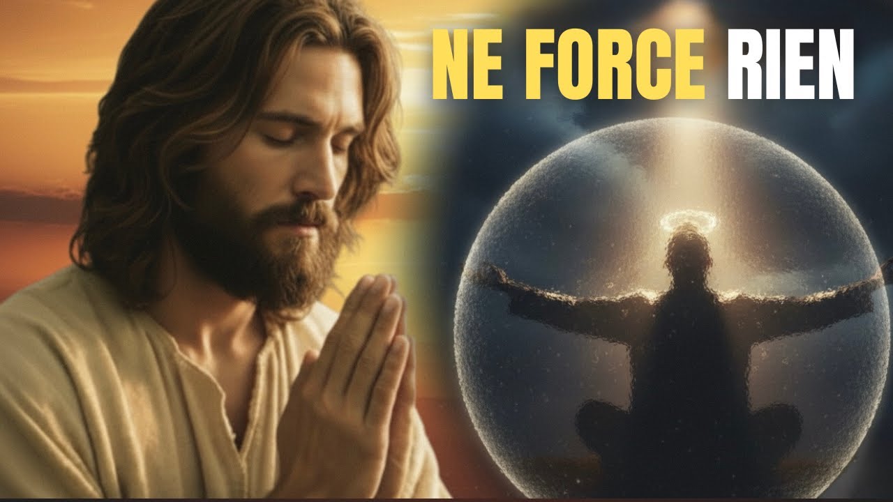 Ne force rien : laisse le Saint-Esprit te guider quand tu ne sais plus quoi faire.