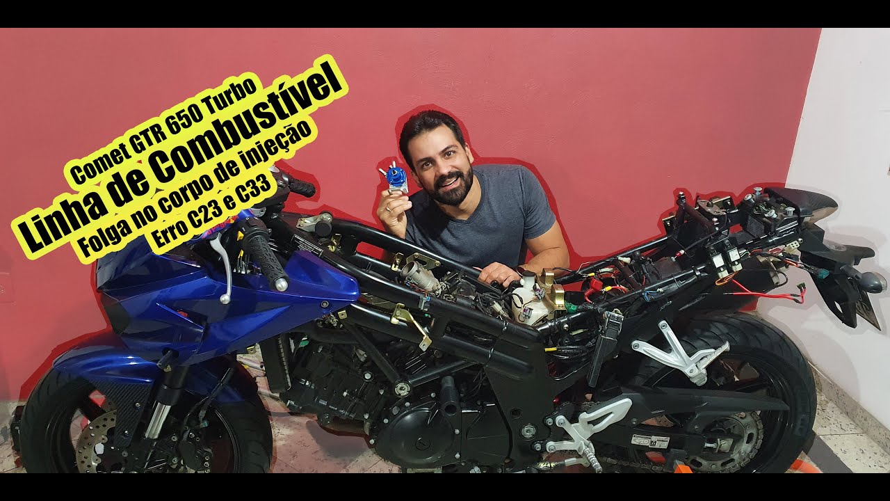 Linha de combustível Comet GTR 650 Turbo
