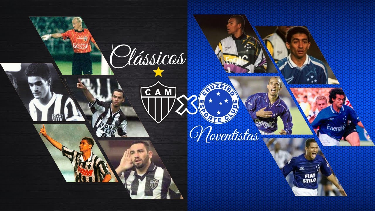 Atlético x Cruzeiro: Todos os clássicos da década de 90