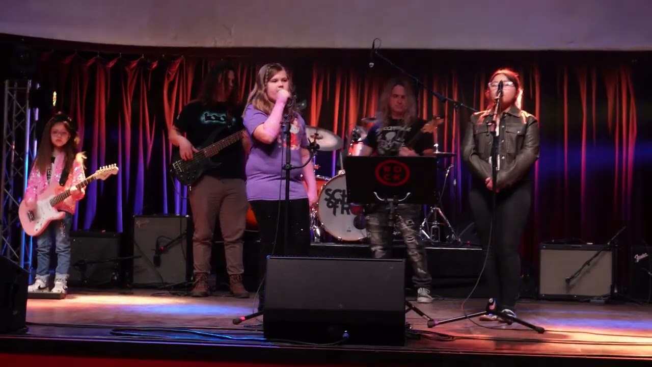 School of Rock Performance Jan12th 2025
