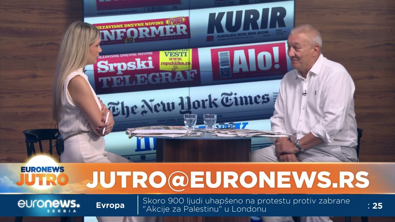 &Scaron;tampu prelistava Zoran Ostojić│Euronews Jutro