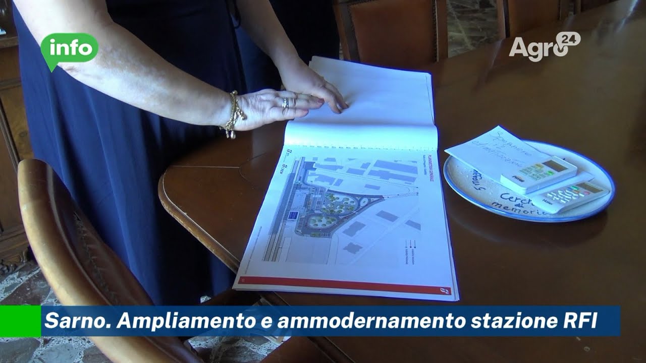 Sarno. Ampliamento e ammodernamento stazione RFI