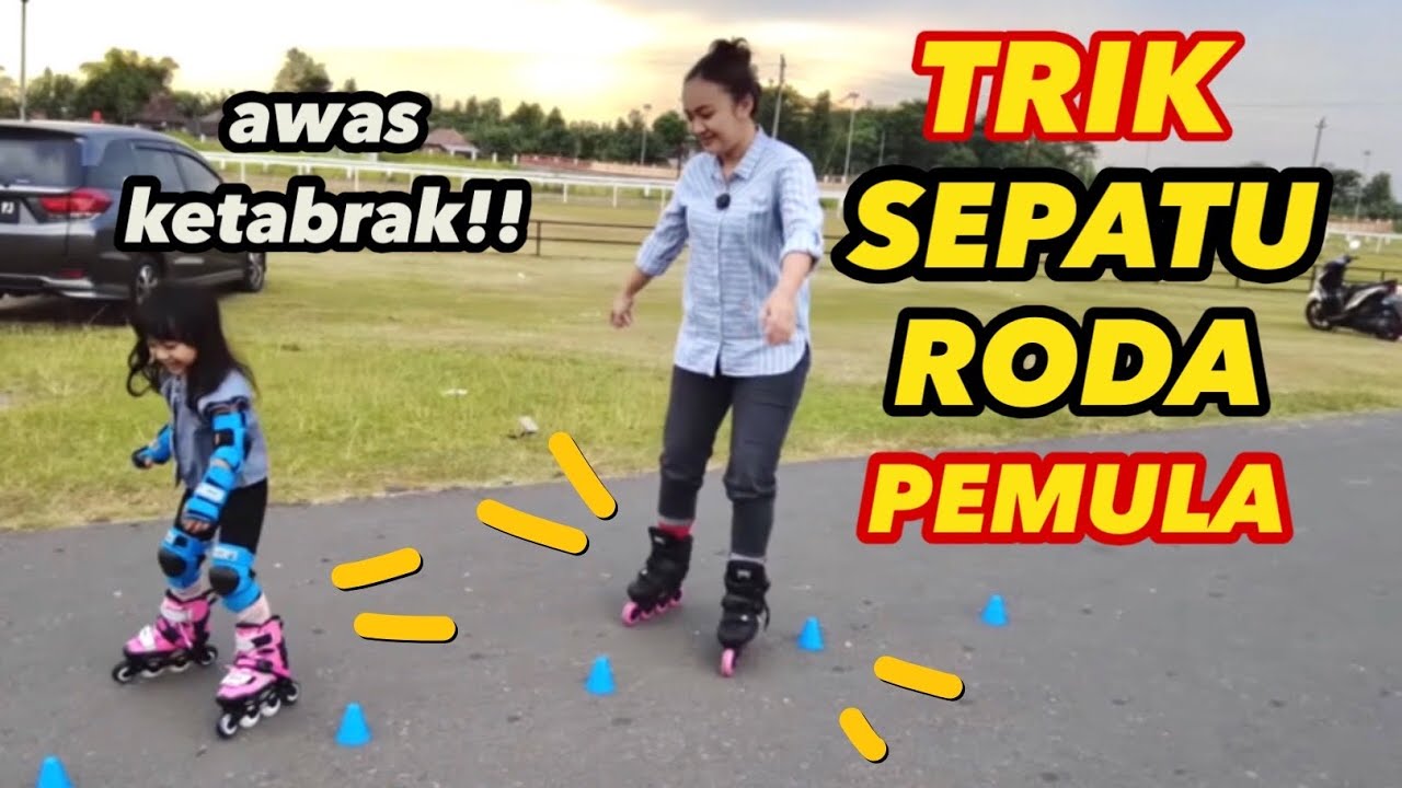CARA BERMAIN SEPATU RODA ANAK ANAK, TRIK BERMAIN SEPATU RODA PEMULA