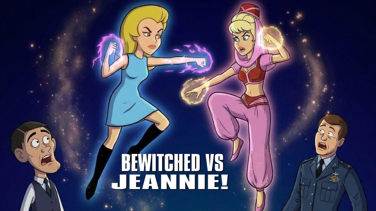 I Dream of Jeannie vs Bewitched Parody and Fun Facts