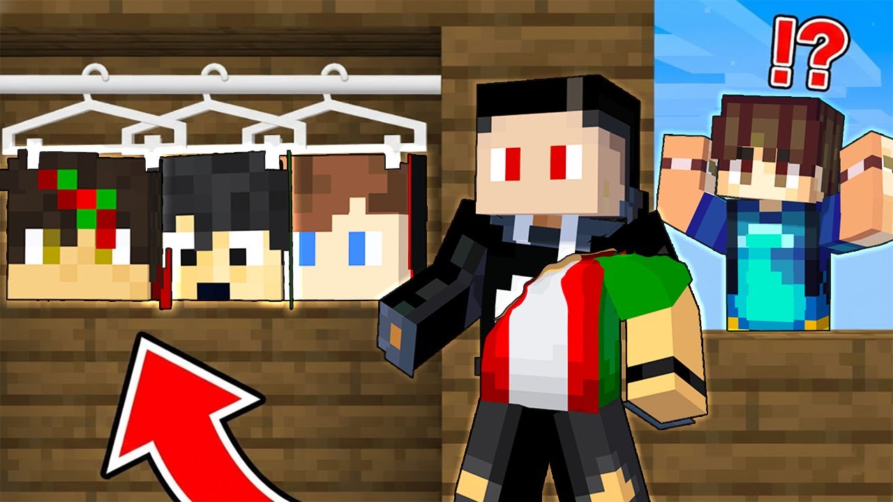 I Stole my FRIENDS SKIN in Minecraft!