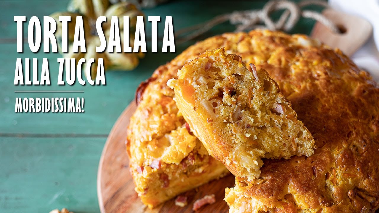 TORTA SALATA DI ZUCCA (MORBIDISSIMA!) fatta in casa | Marianna Pascarella