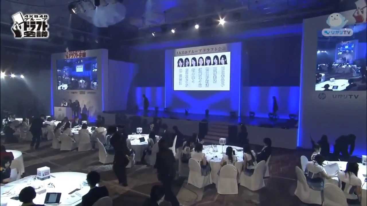 【HD】惣田紗莉渚 [1/2] AKB48G ドラフト会議 20131110