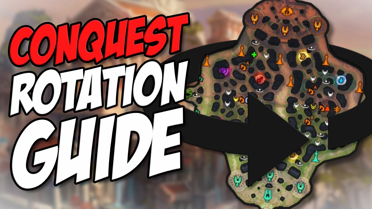SMITE ROTATION GUIDE! The importance of timings in Conquest for ALL ROLES!