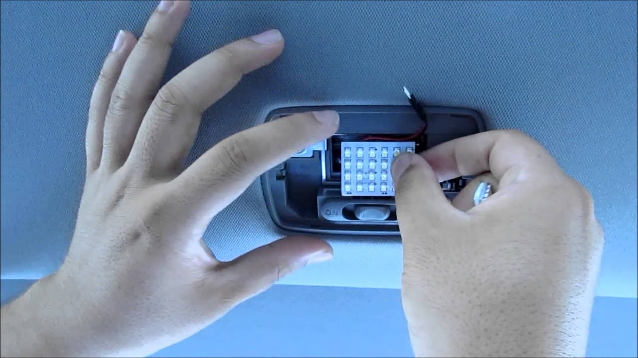 DIY 2013 2014 2015 Honda Accord LED interior update