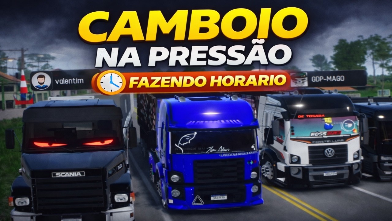 🚛 Comboio de Constellation dominando as estradas | Global Truck 🌎