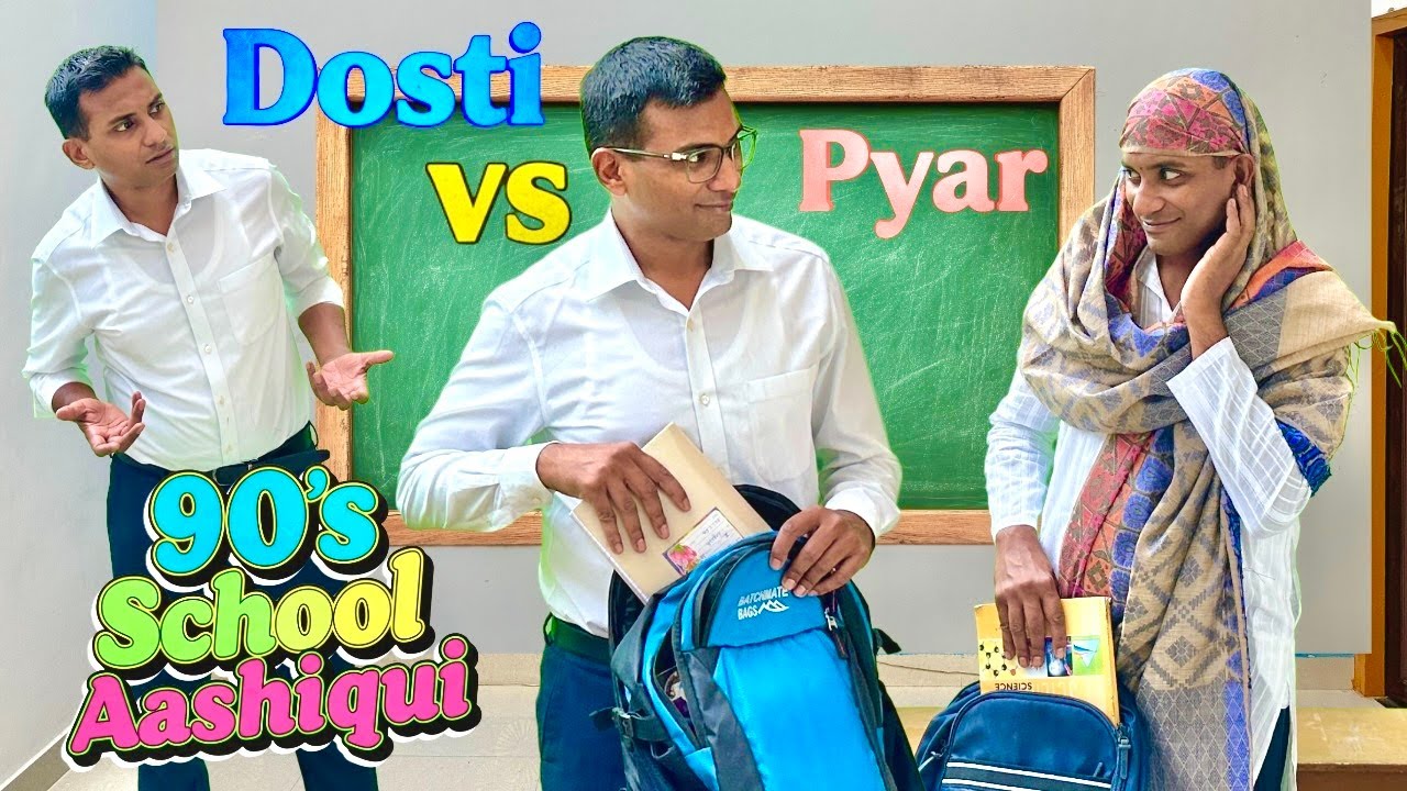 90s School Aashiqui | Dosti vs Pyar: The Love Triangle That BROKE Friendship