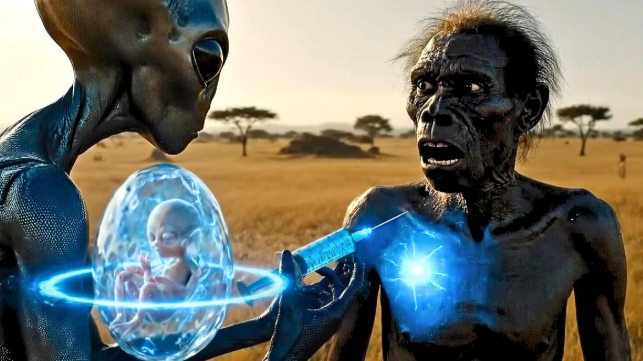 Can Aliens Really Save Their Babies with Prehistoric Hominid DNA?