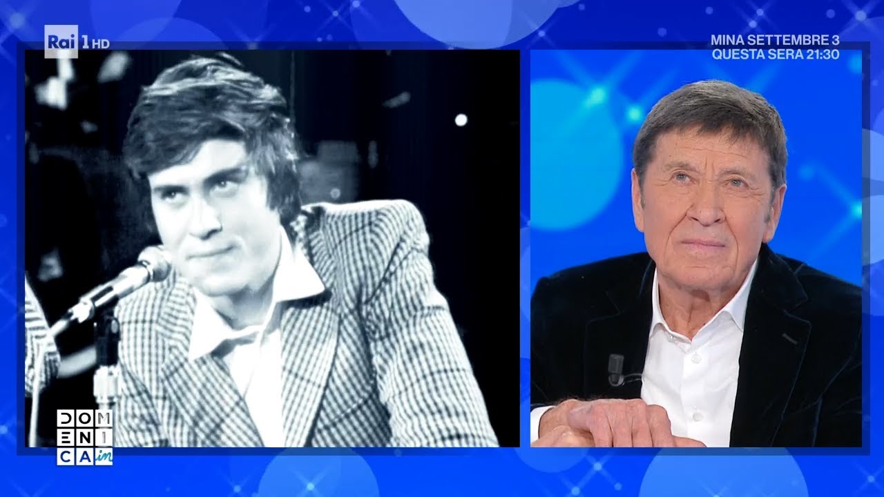 Gianni Morandi: dalle critiche iniziali al successo senza tempo - Domenica In 26/01/2025