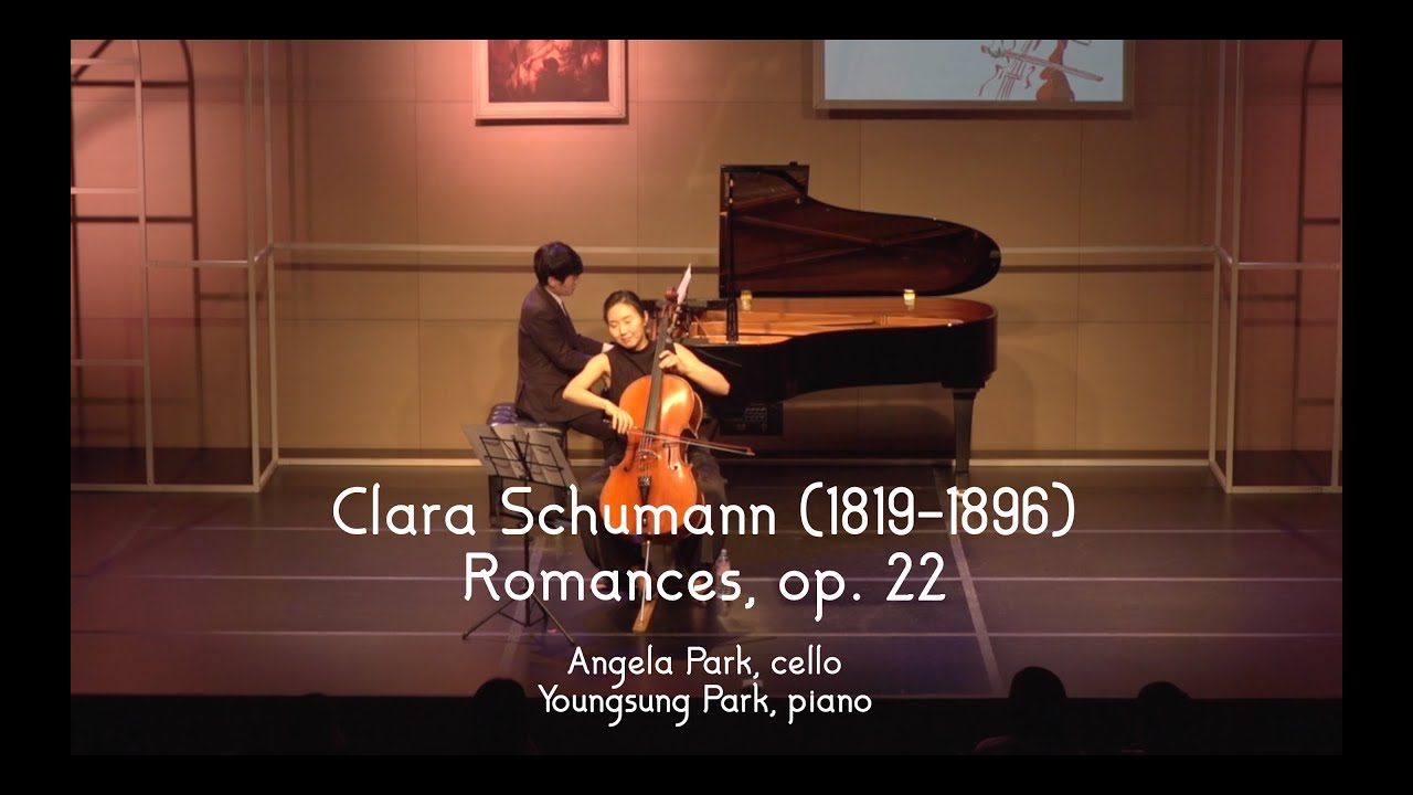 Clara Schumann Romances, op. 22, arranged for cello and piano