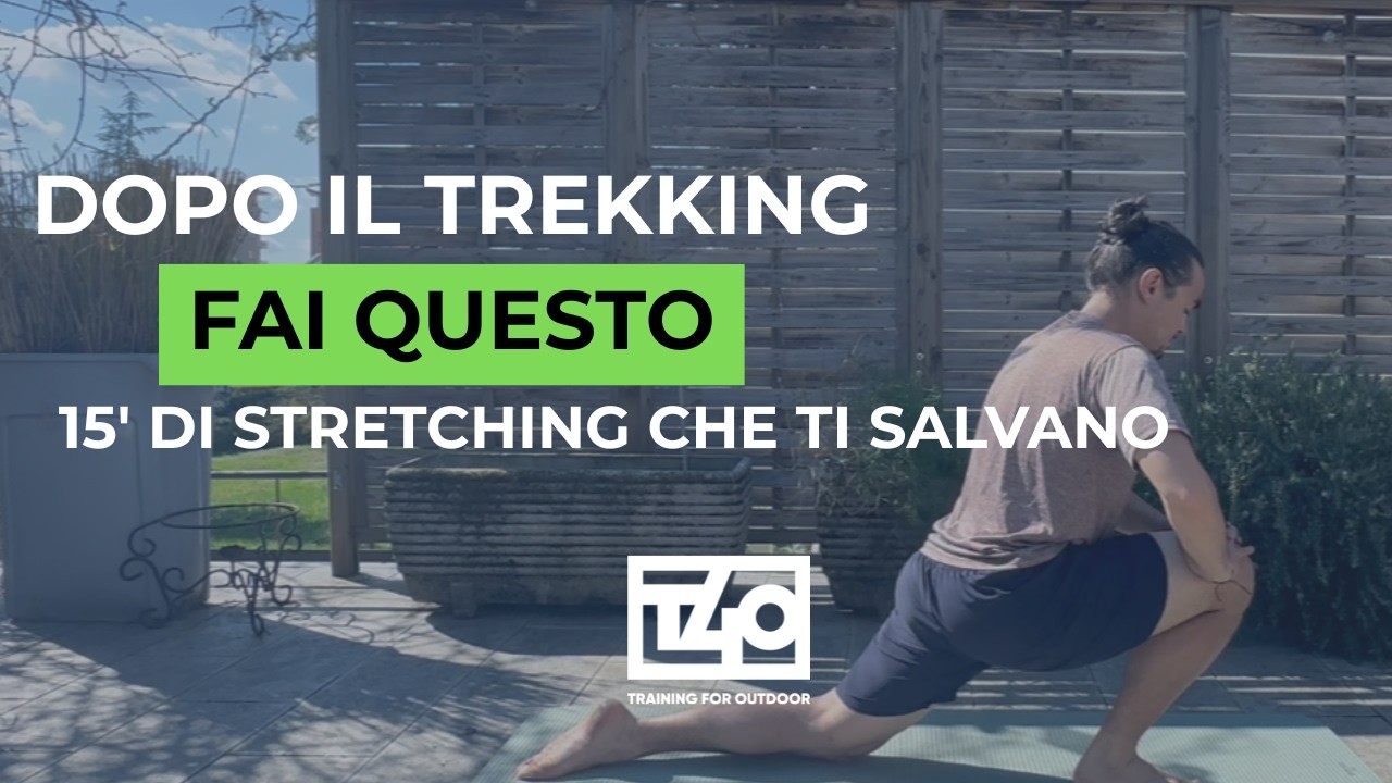 🏔 SESSIONE COMPLETA DI STRETCHING – POST TREKKING / TRAIL RUNNING