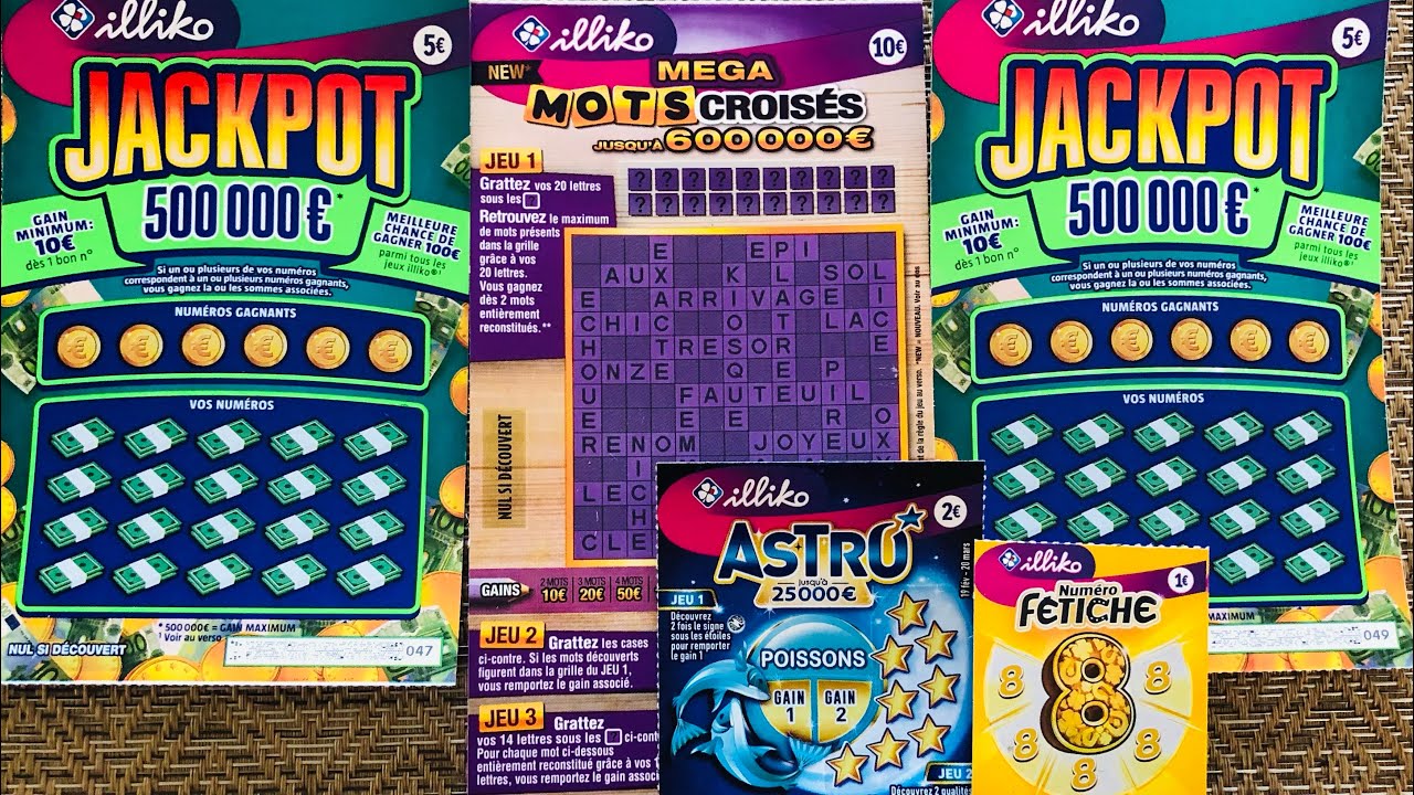 GRATTAGE FDJ 🍀 MEGA JACKPOT ASTRO + BONUS ☃️