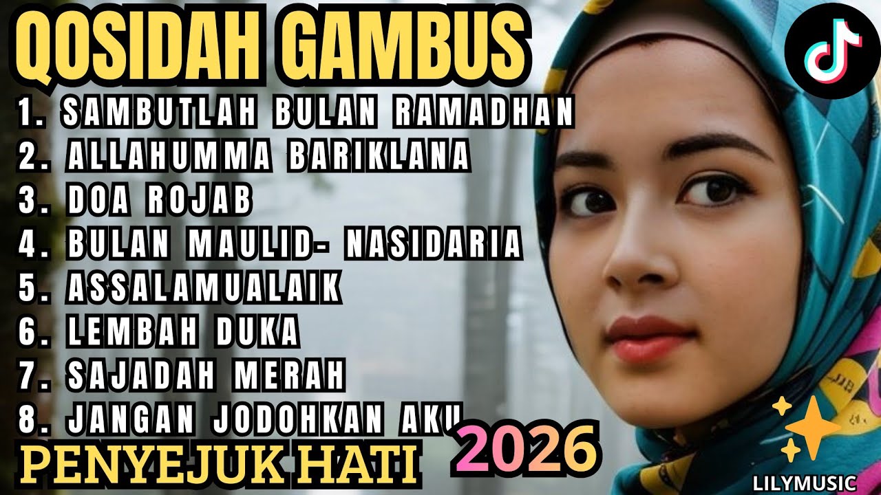QASIDAH GAMBUS MERDU✨️LAGU VIRAL BULAN ROJAB MENYAMBUT BULAN RAMADHAN/ENAK DIDENGAR BIKIN ADEM