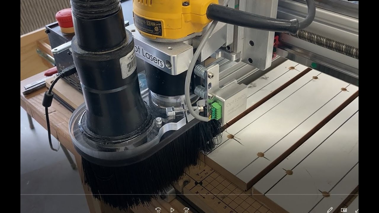 New Wasteboard on my X-Carve to CNC4Newbie Ultimate Upgrade - Awesome!
