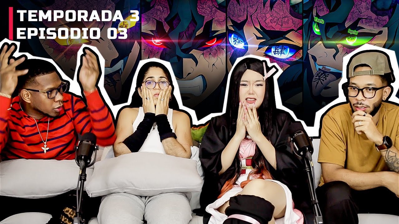 DEMON SLAYER 3X03 (Reacción) | Luna superior 4!!!